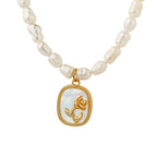 Water Pearl Chain Necklace