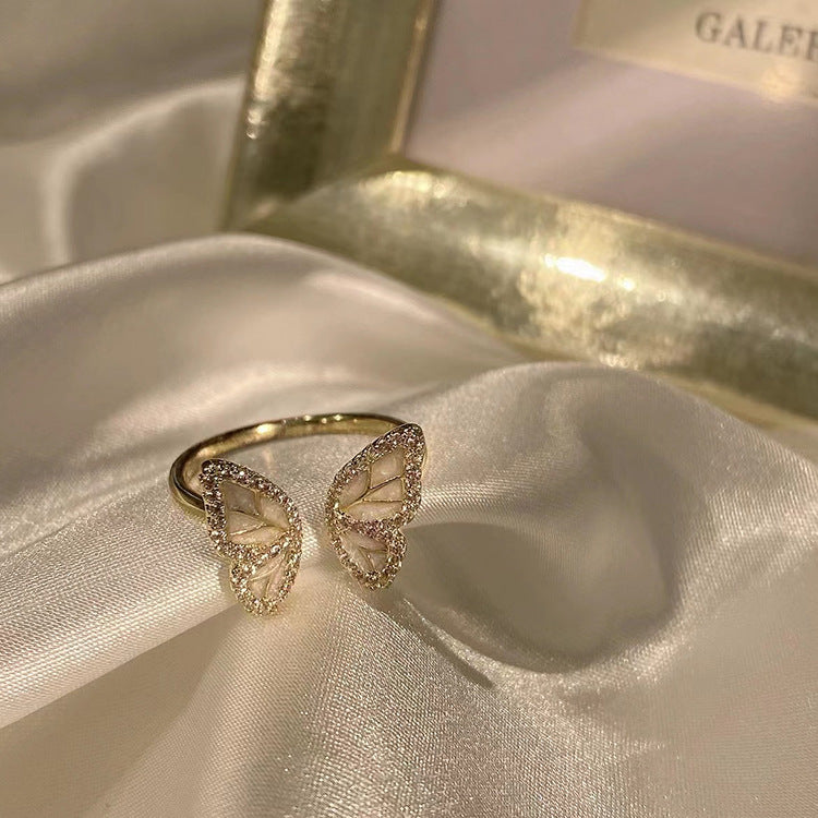 Elegant Butterfly Ring