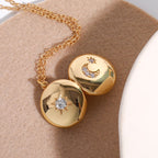 Shell Stainless Steel Album Necklaces