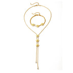 Floral Stainless Steel Set