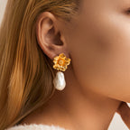 Baroque Flower Earrings