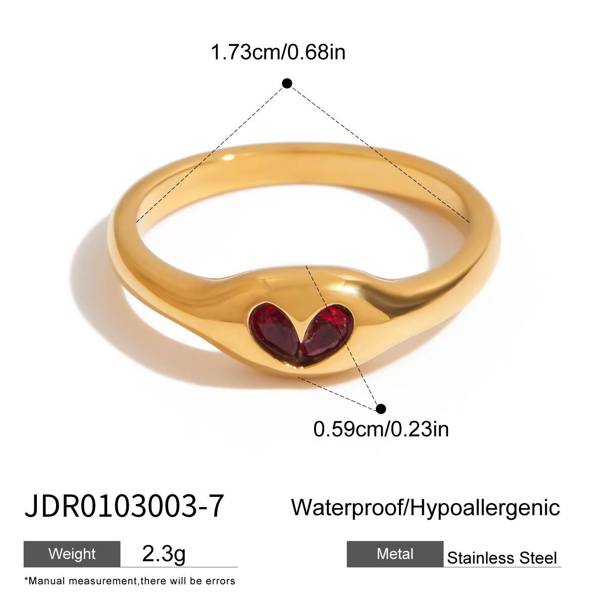 Stainless steel rings