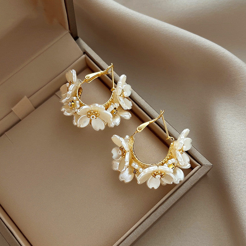 Elegant Flower Earrings