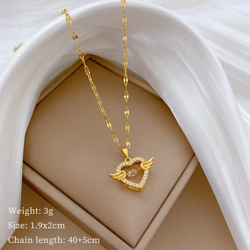 Golden Pendant Necklace