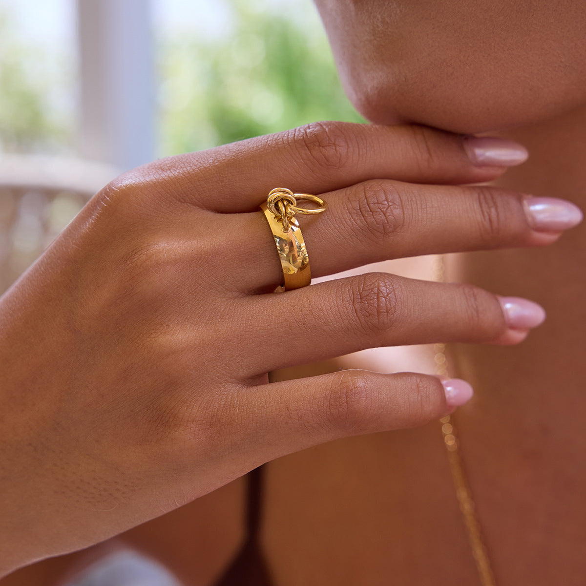 Classic Style Gold Ring