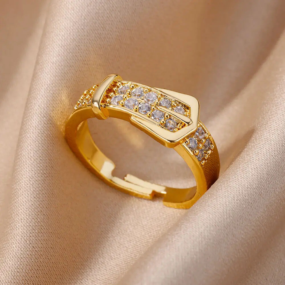 18k Gold-Plated Ring Collection