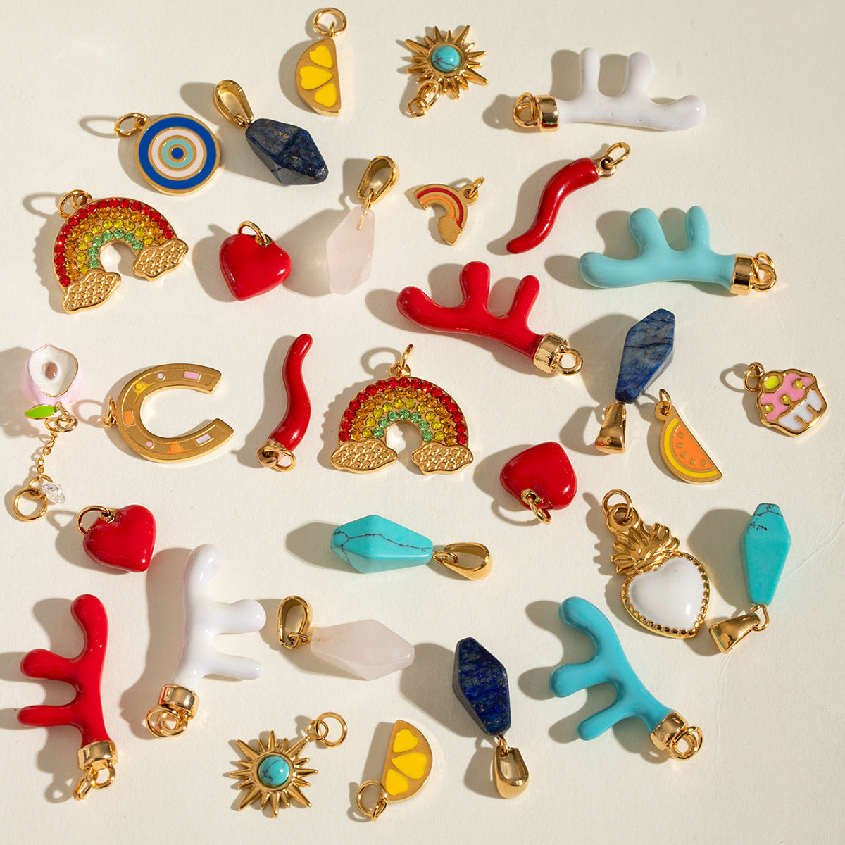 Colour Pendant Charms