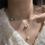 Lily Of The Valley Pearl Necklace