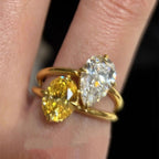 Water Drop Color Ring Set