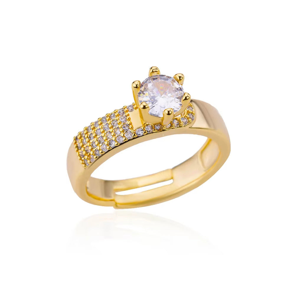 18k Gold-Plated Ring Collection