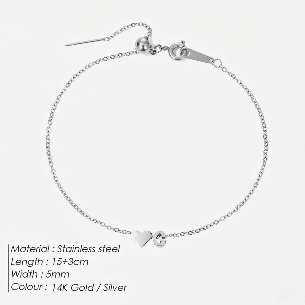 26 letter DIY women's bracelet