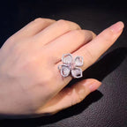 Diamond Clover Ring