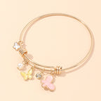 Butterfly Flower Bracelet