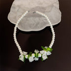 Lily Of The Valley Pearl Necklace