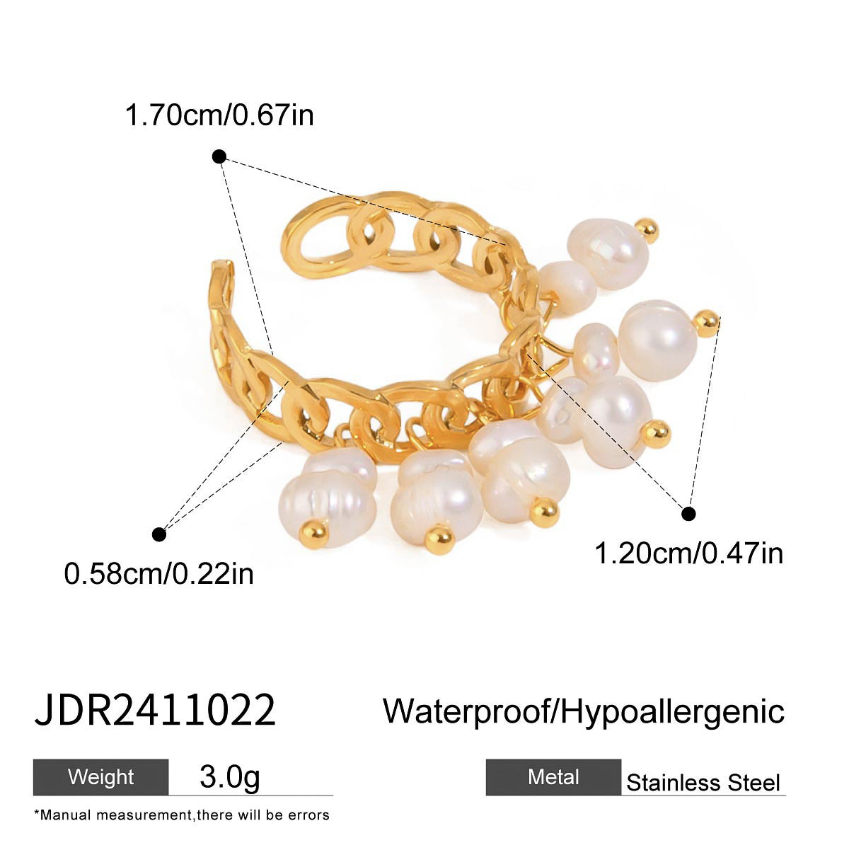 Stainless Steel Pendant Ring