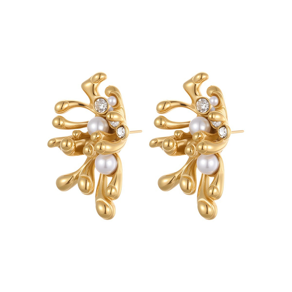 Coral Style Earrings