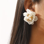 Camellia Pearl Necklace