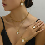Shell Jewelry Set