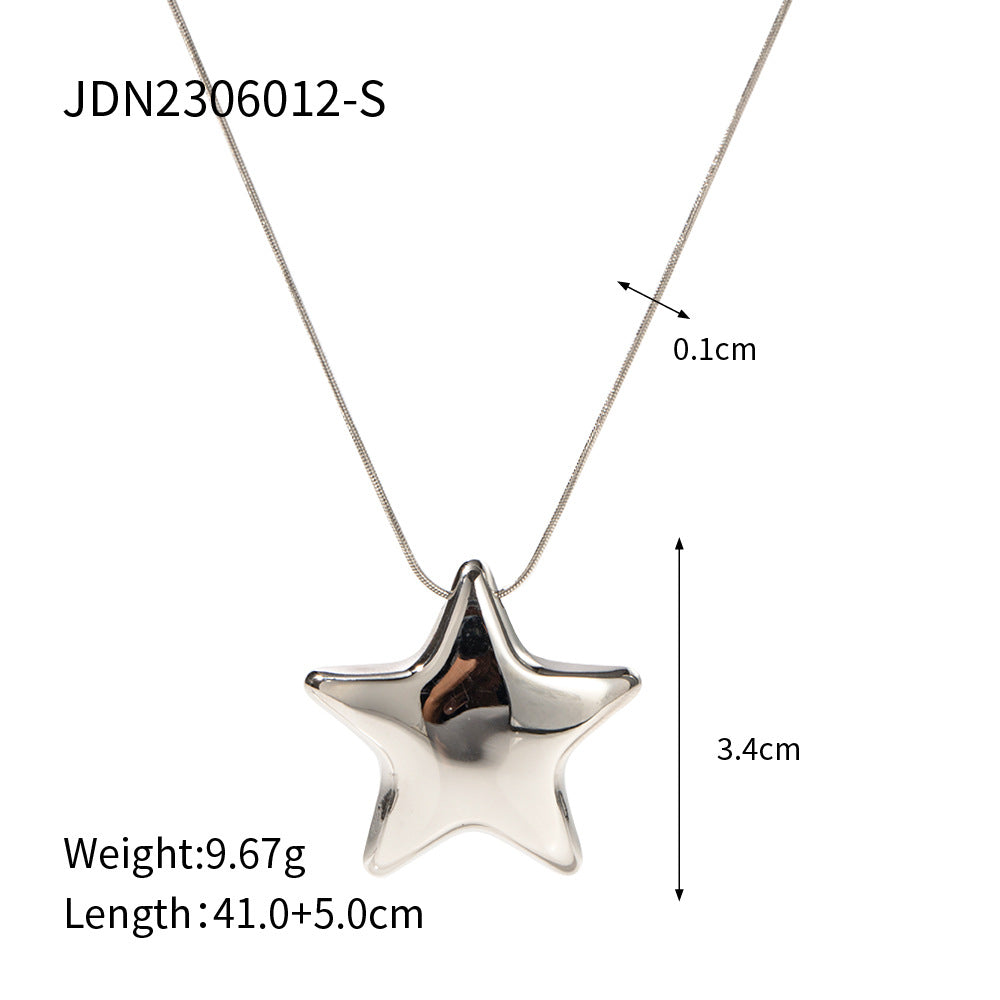 Stainless Steel Pendant Necklace