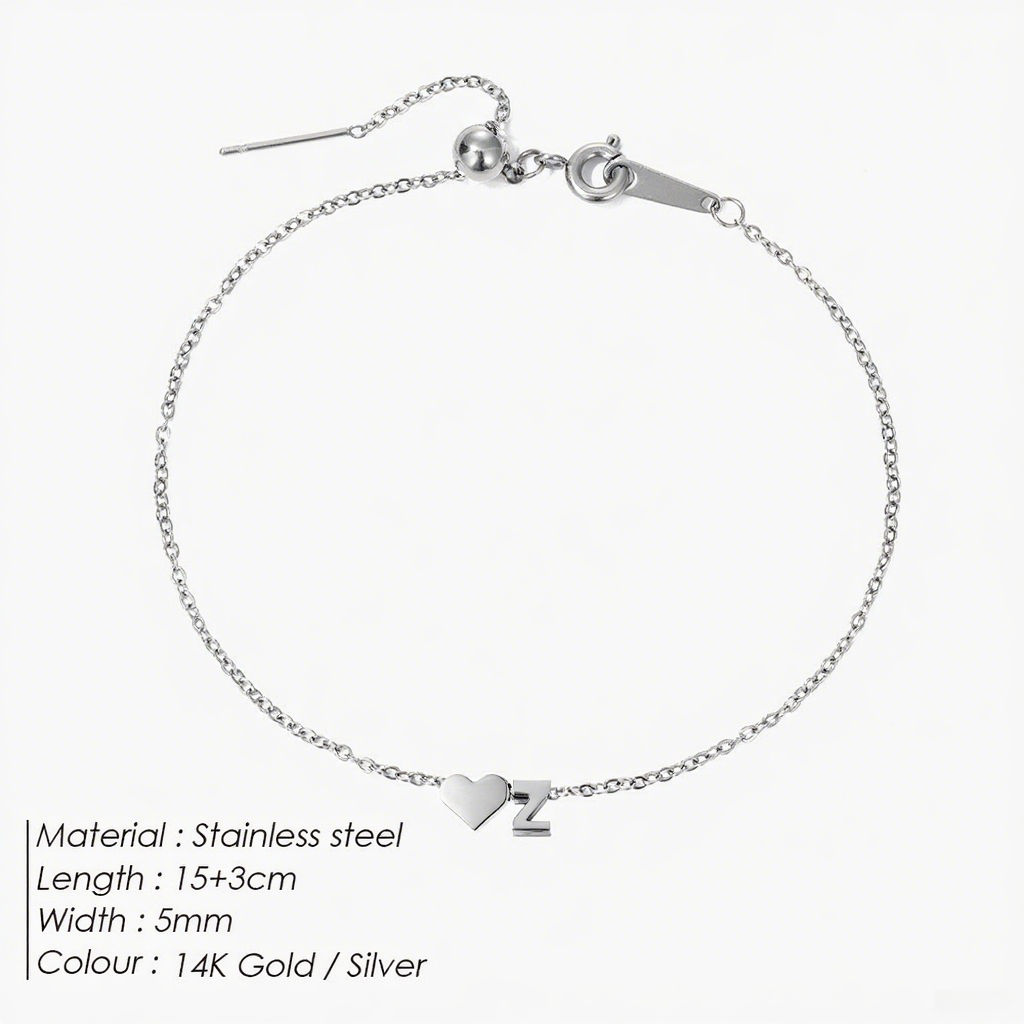 26 letter DIY women's bracelet