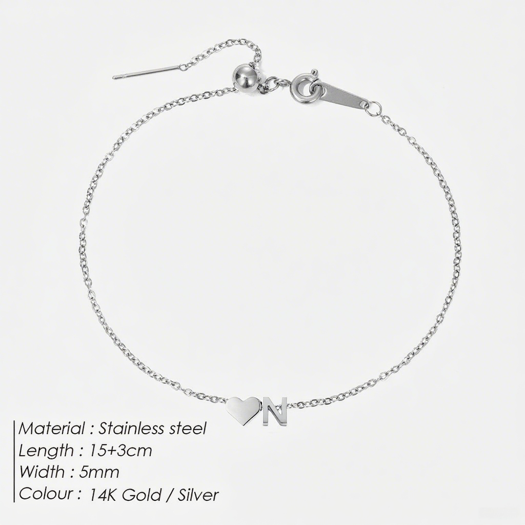 26 letter DIY women's bracelet