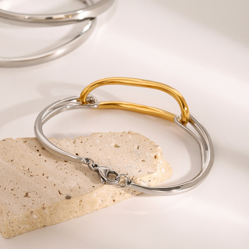 Color Matching Stainless Steel Bracelet