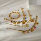 Flower Love Heart Pendant