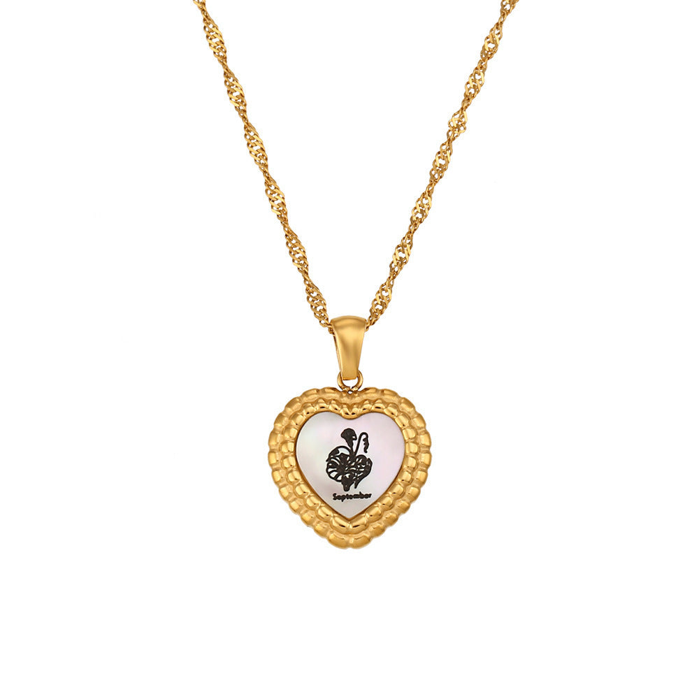 Anniversary Flower Necklace