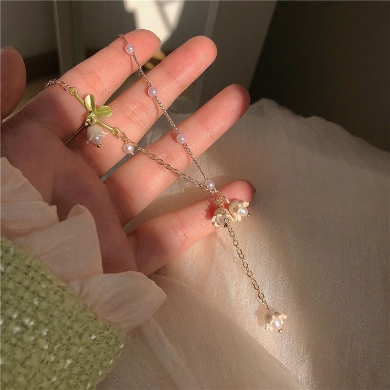 Lily Of The Valley Pearl Necklace