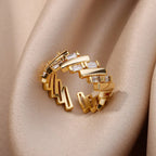 18k Gold-Plated Ring Collection