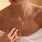 Customized Birthday Flower Necklace