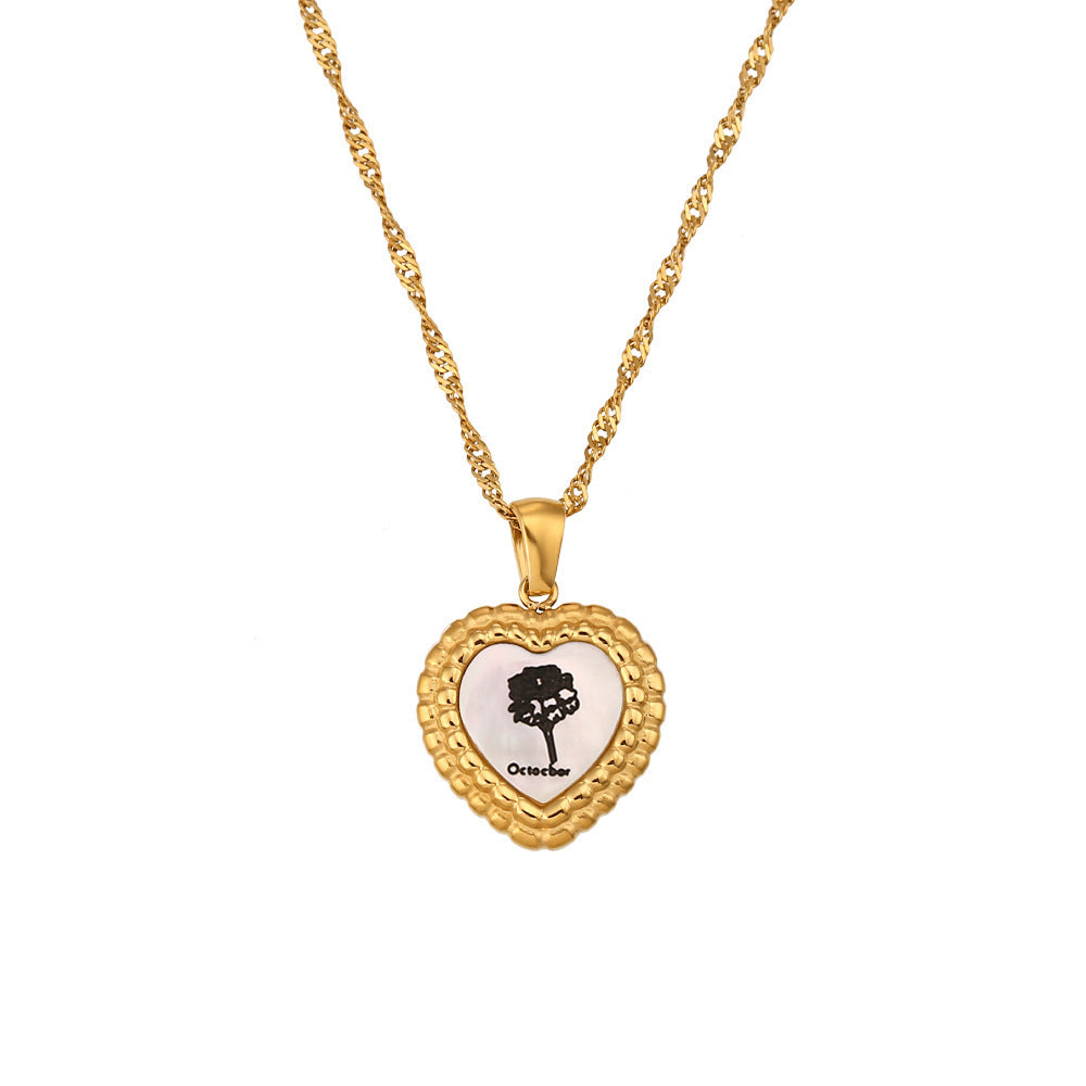 Anniversary Flower Necklace