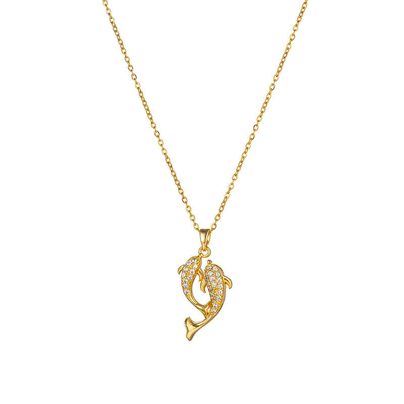 Dolphin Pendant Necklace