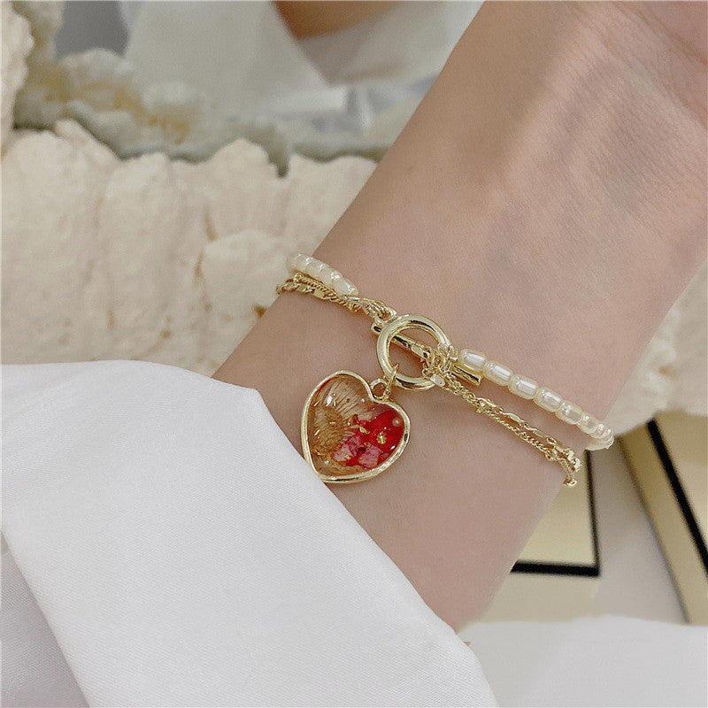 Delicate Flower Bracelet