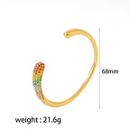 Bangle Zircon Bracelet