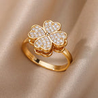 18k Gold-Plated Ring Collection