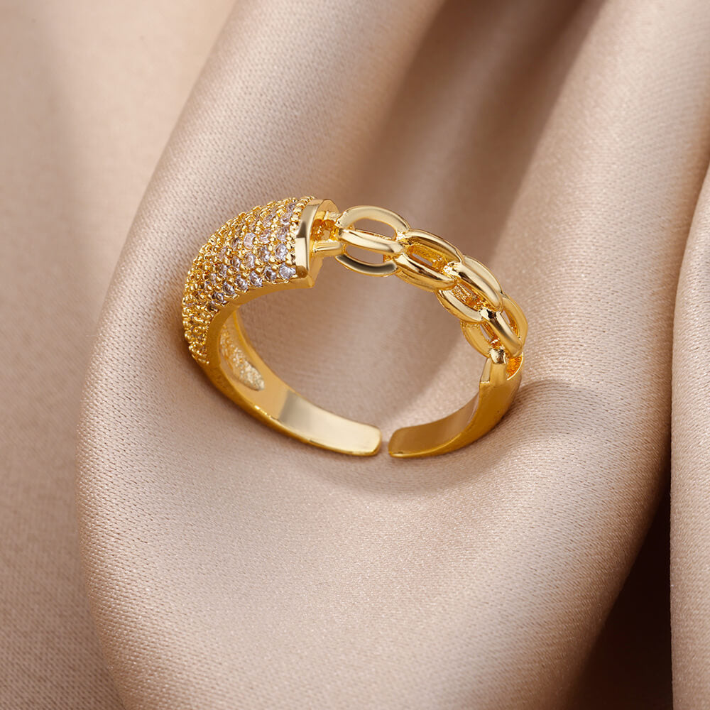 18k Gold-Plated Ring Collection